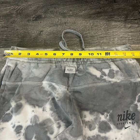 Nike Sportswear Club Fleece Tie Dye Jogger Pants Sweatpants Mens Small White - Picture 8 of 10